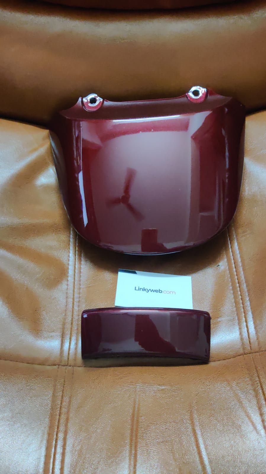 Aviator Cowl Plate Red Aviator Cowl Plate Red