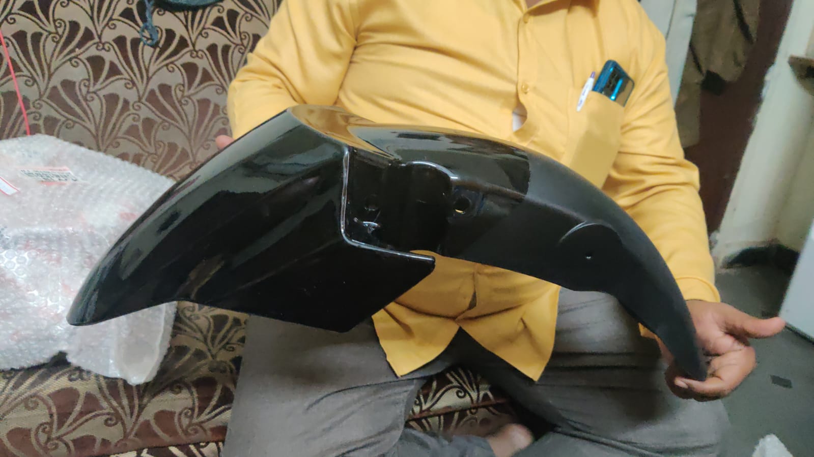 Hero CBZ Xtreme T3 Front Mudguard Black Hero CBZ Xtreme T3 Front Mudguard Black