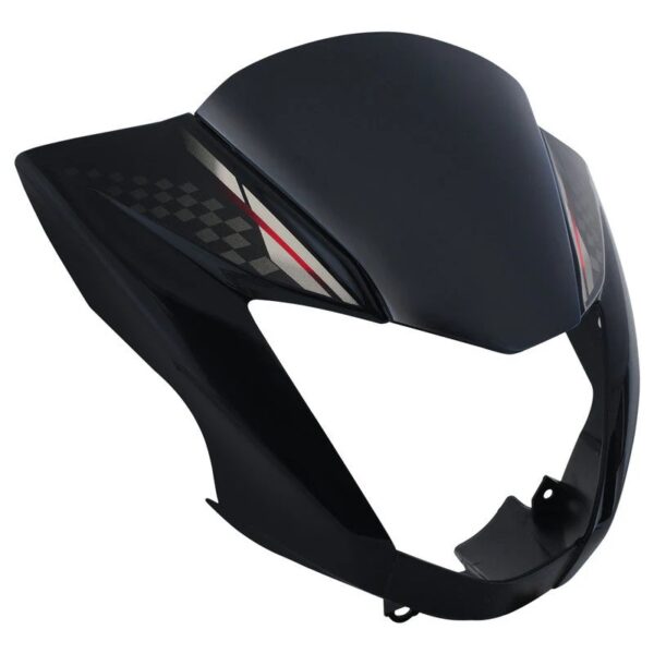 Hero Glamour Digital Headlight Visor Mask Fairing Hero Glamour Digital Headlight Visor Mask Fairing