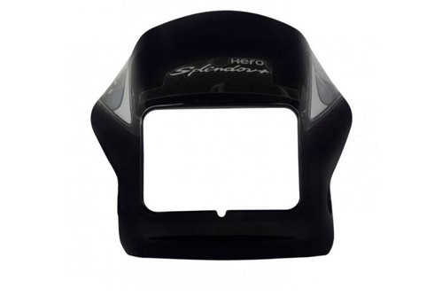 Hero Splendor Plus Headlight Visor Mask Fairing Hero Splendor Plus Headlight Visor Mask Fairing