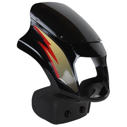 TVS Victor GL Headlight Visor Mask Fairing NM TVS Victor GL Headlight Visor Mask Fairing NM