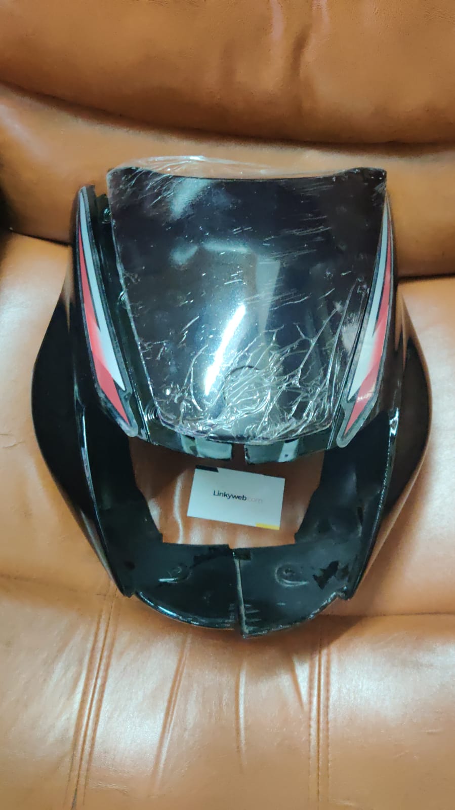 Yamaha Gladiator Headlight Visor Mask Fairing Black Yamaha Gladiator Headlight Visor Mask Fairing Black