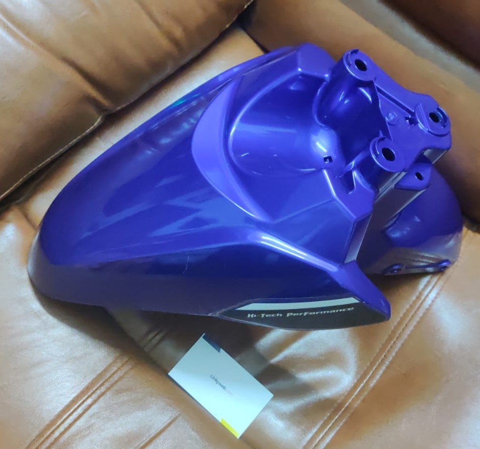 Yamaha Ray Z Front Mudguard Blue Yamaha Ray Z Front Mudguard Blue
