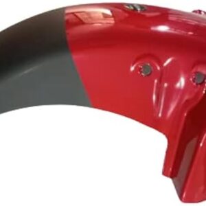 Red TVS Apache Front Mudguard