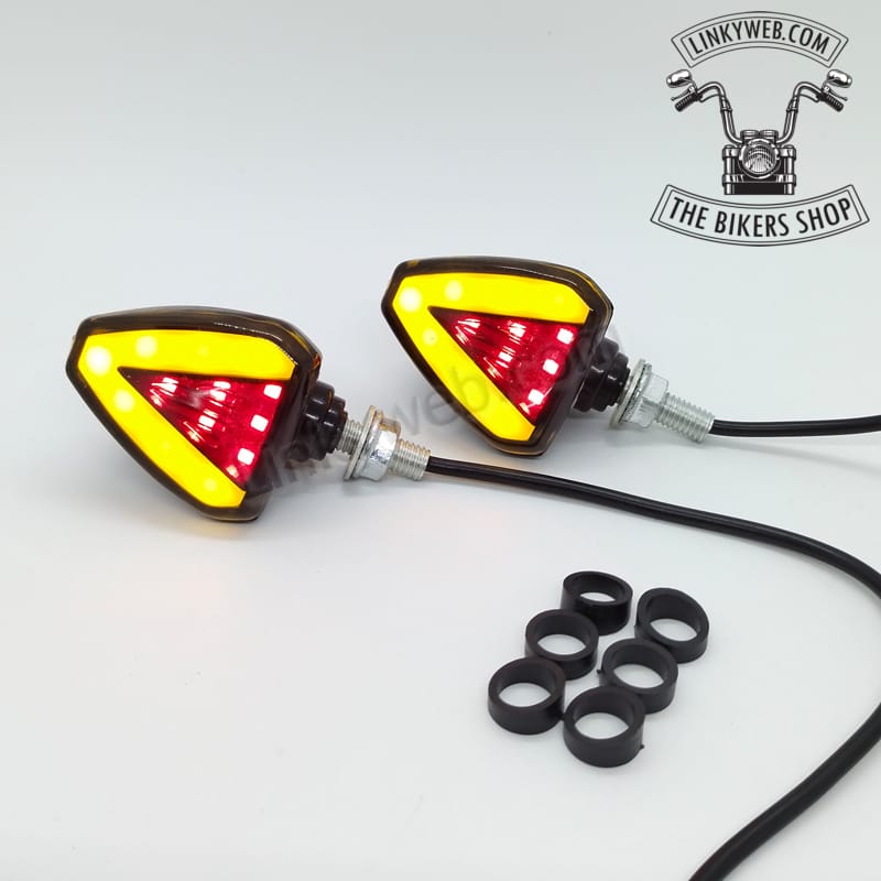LED DRL Bike Indicator 2Pc Linkyweb