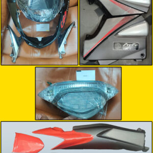 CBZ Xtreme Visor, Tail panel, Side panel, Tai light Assembly Combo