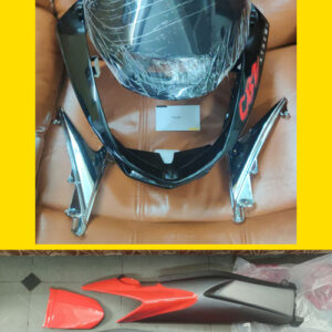 Hero CBZ Xtreme Visor and Tail Panel Combo