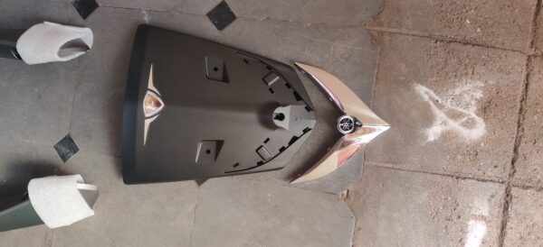 Front Nose For Yamaha Fascino with steel Garnish - Image 4