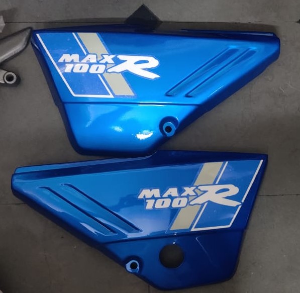 Suzuki Max 100 R Side Panel Blue Suzuki Max 100 R Side Panel Blue