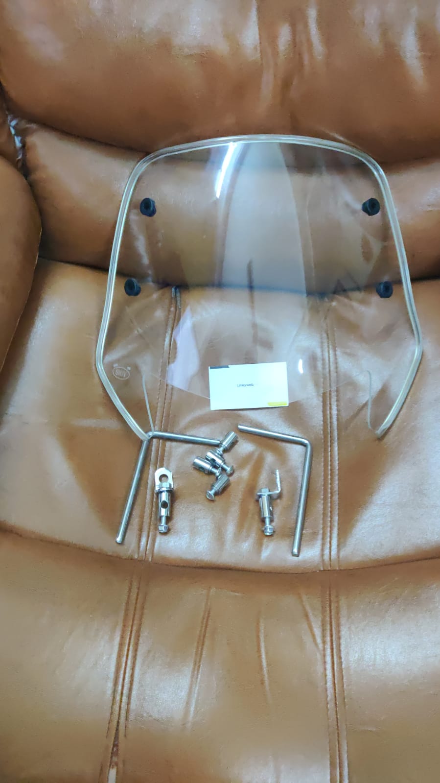 TVS Jupiter Classic Visor Glass with Fittings TVS Jupiter Classic Visor Glass with Fittings