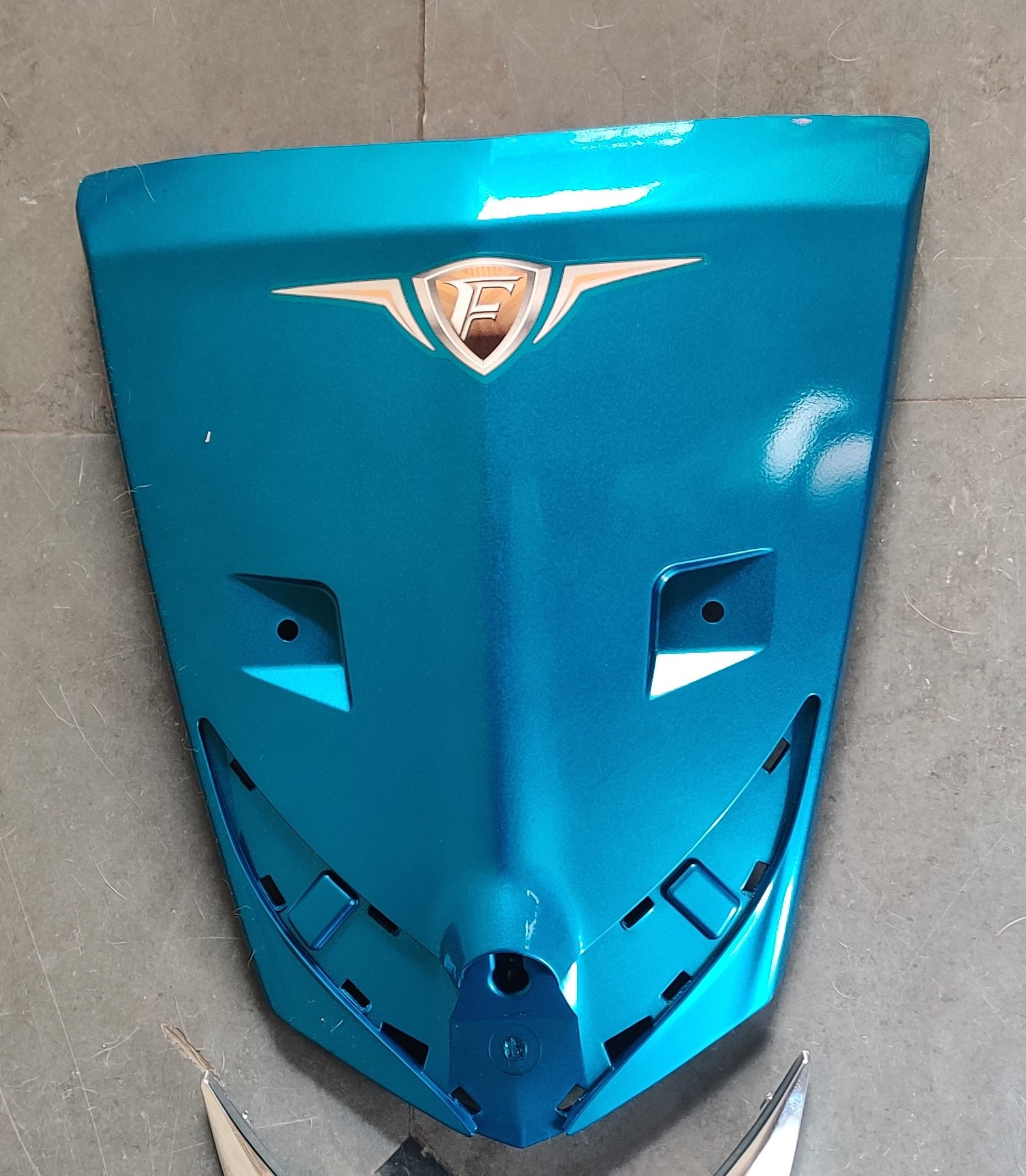 Yamaha Fascino Front Nose Blue