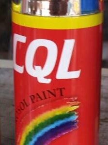 Spray Paint Can Crome Bottle 400Ml
