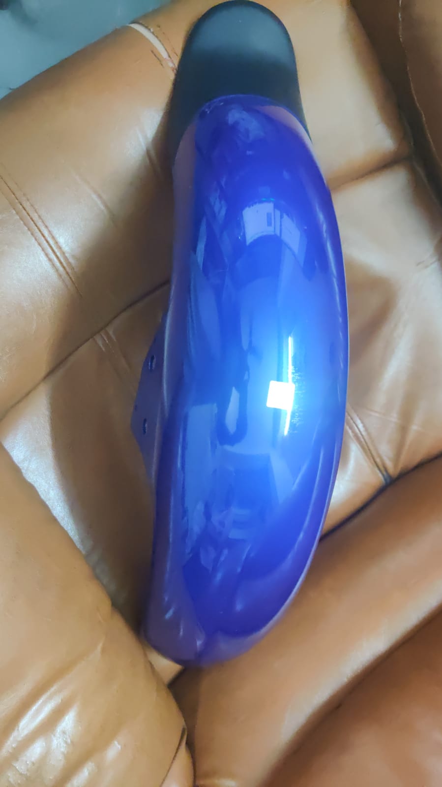 Bajaj Avenger Front Mudguard Blue Bajaj Avenger Front Mudguard Blue