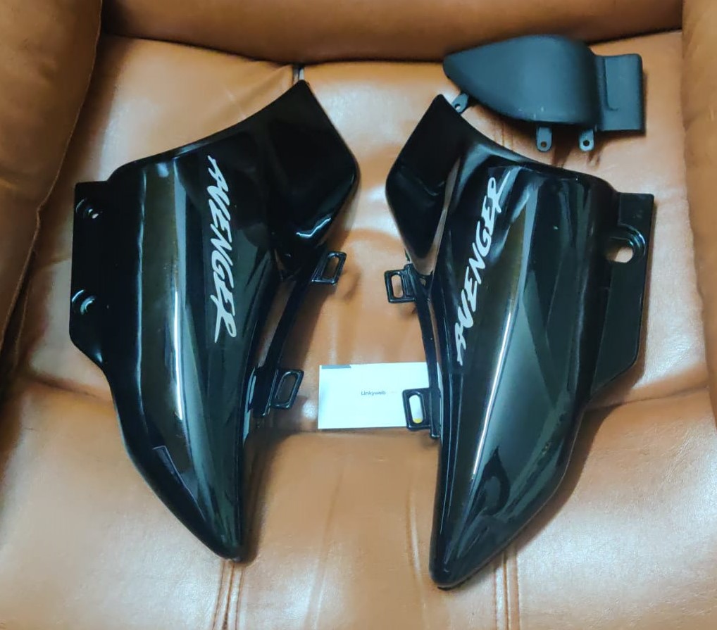 Bajaj Avenger Side Panel Black Bajaj Avenger Side Panel Black