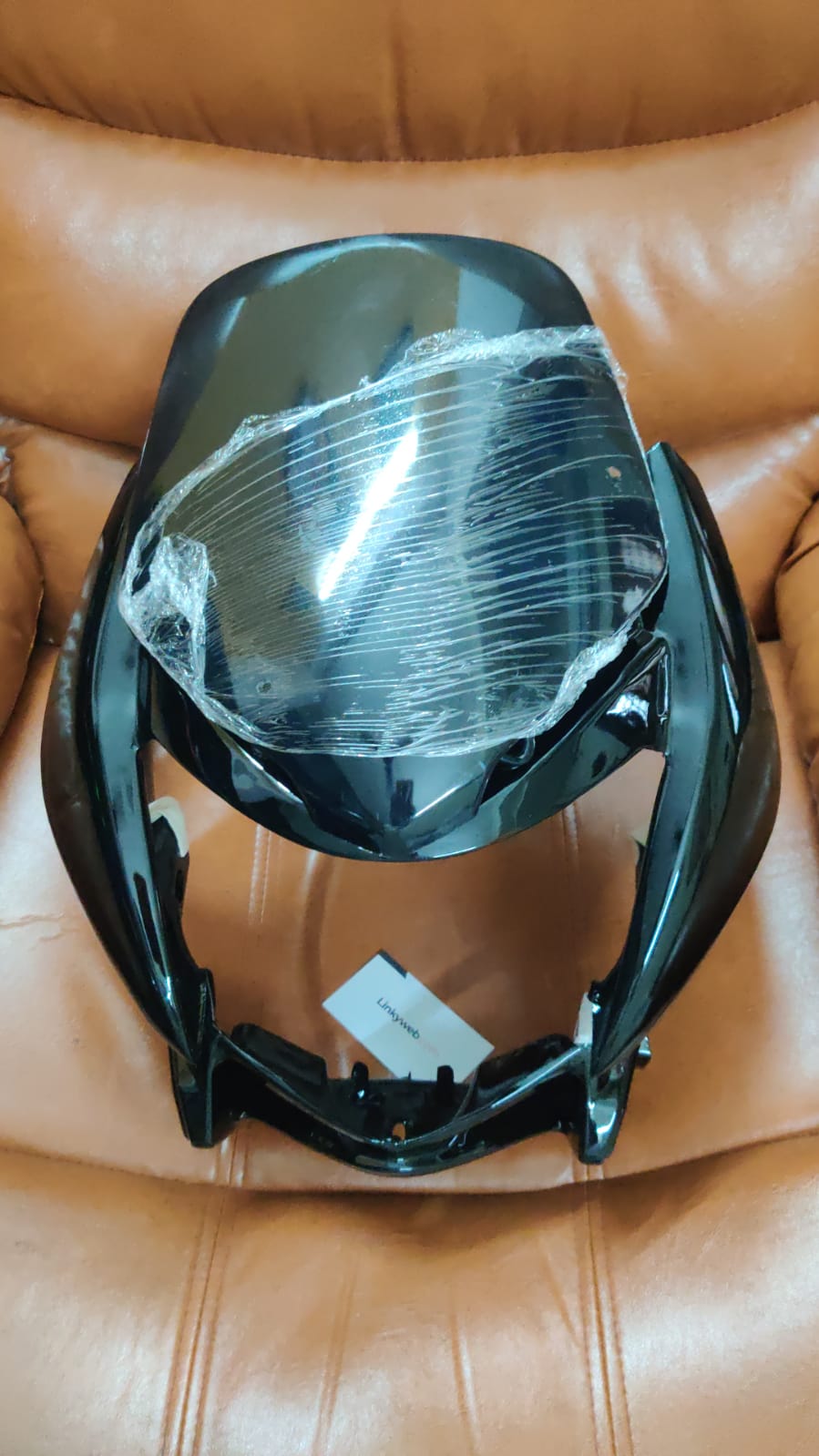 Honda Stunner Headlight Visor Mask Fairing Black Honda Stunner Headlight Visor Mask Fairing Black