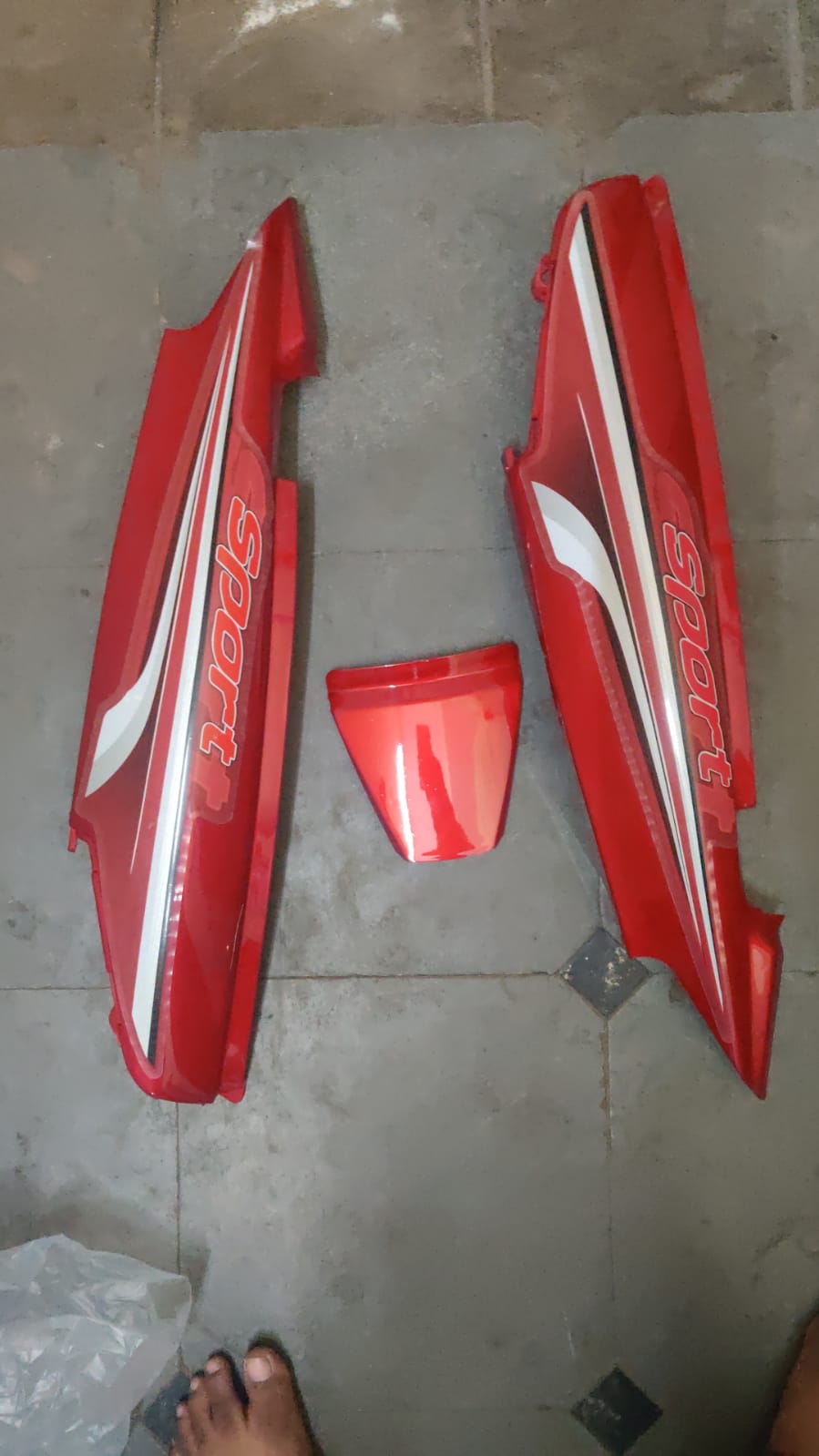 TVS Star Sport Tail Panel