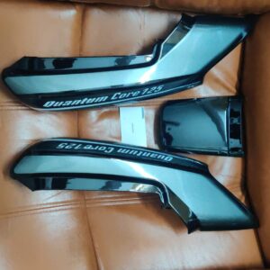 Black Tail Panel For Hero Super Splendor Motorcycle