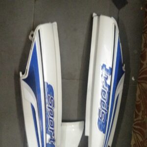 White Tail Panel For TVS Star Sports Motorcycle