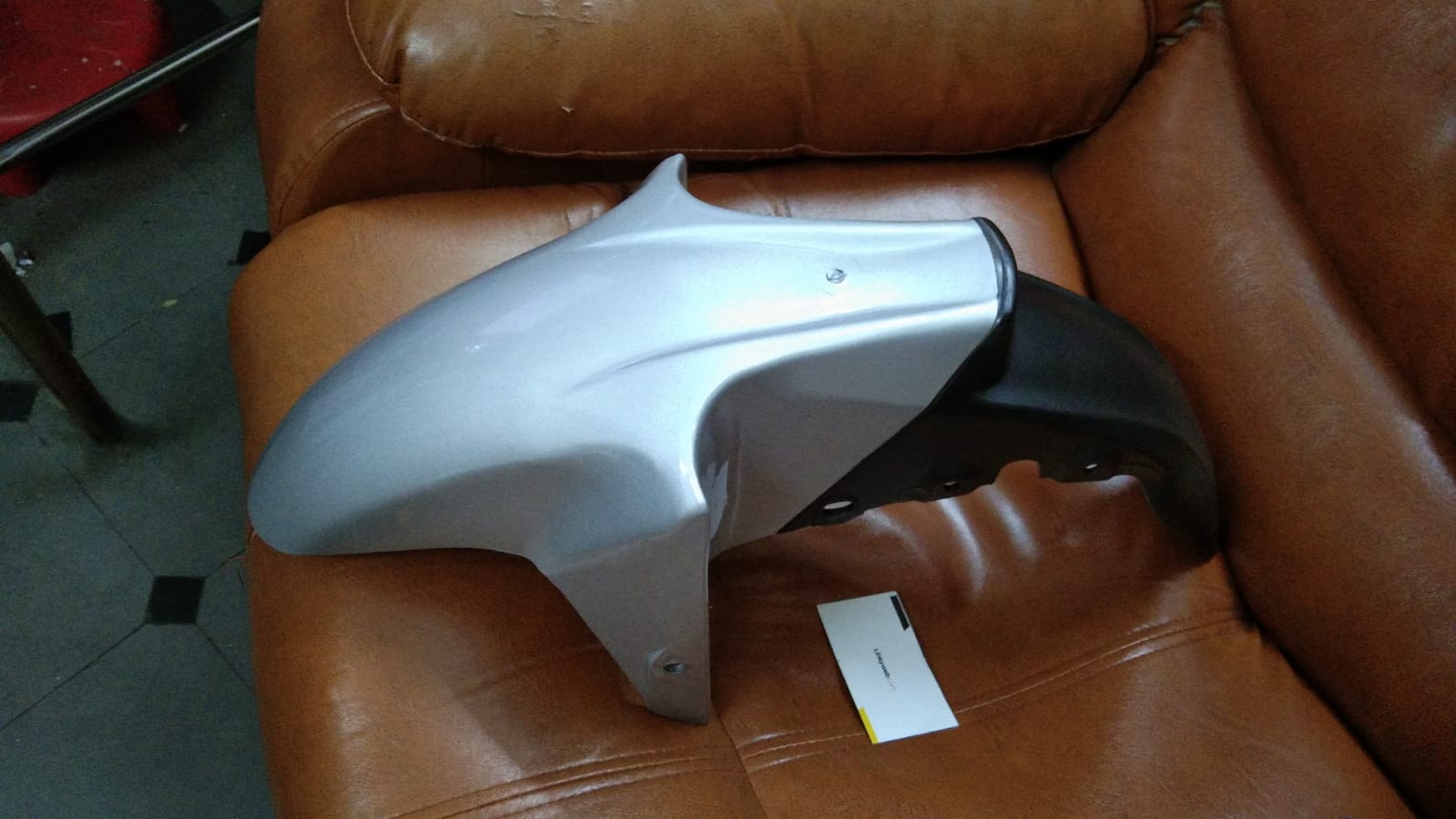 Yamaha SZR Mudguard Silver Yamaha SZR Mudguard Silver