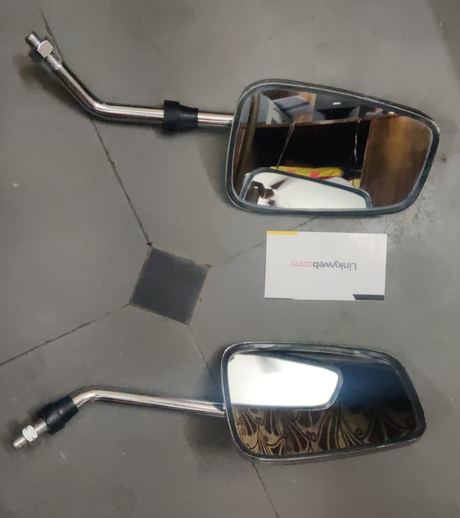 Bajaj Avenger Rear View Mirrors Chrome Bajaj Avenger Rear View Mirrors Chrome
