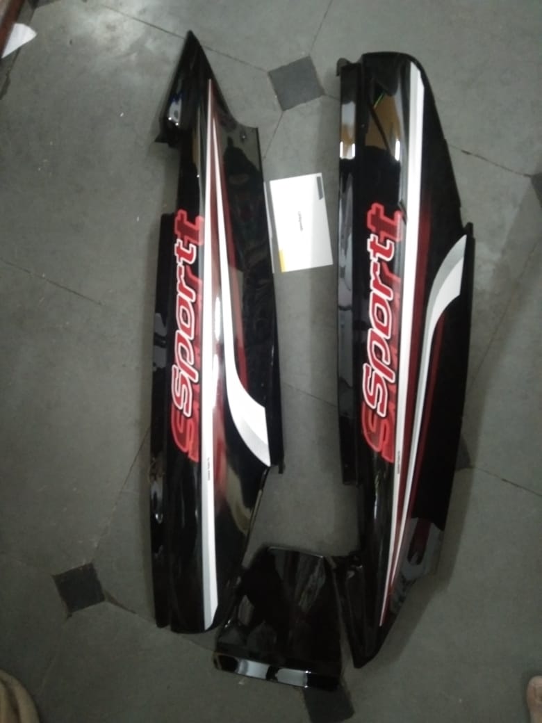 TVS Star Sport Tail Panel Black