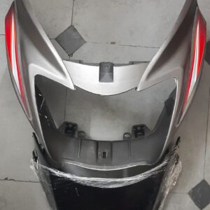 Grey TVS Star City Headlight Visor, Fairing, Mask