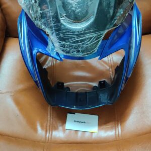 Blue TVS Star City Plus Headlight Visor, Fairing, Mask