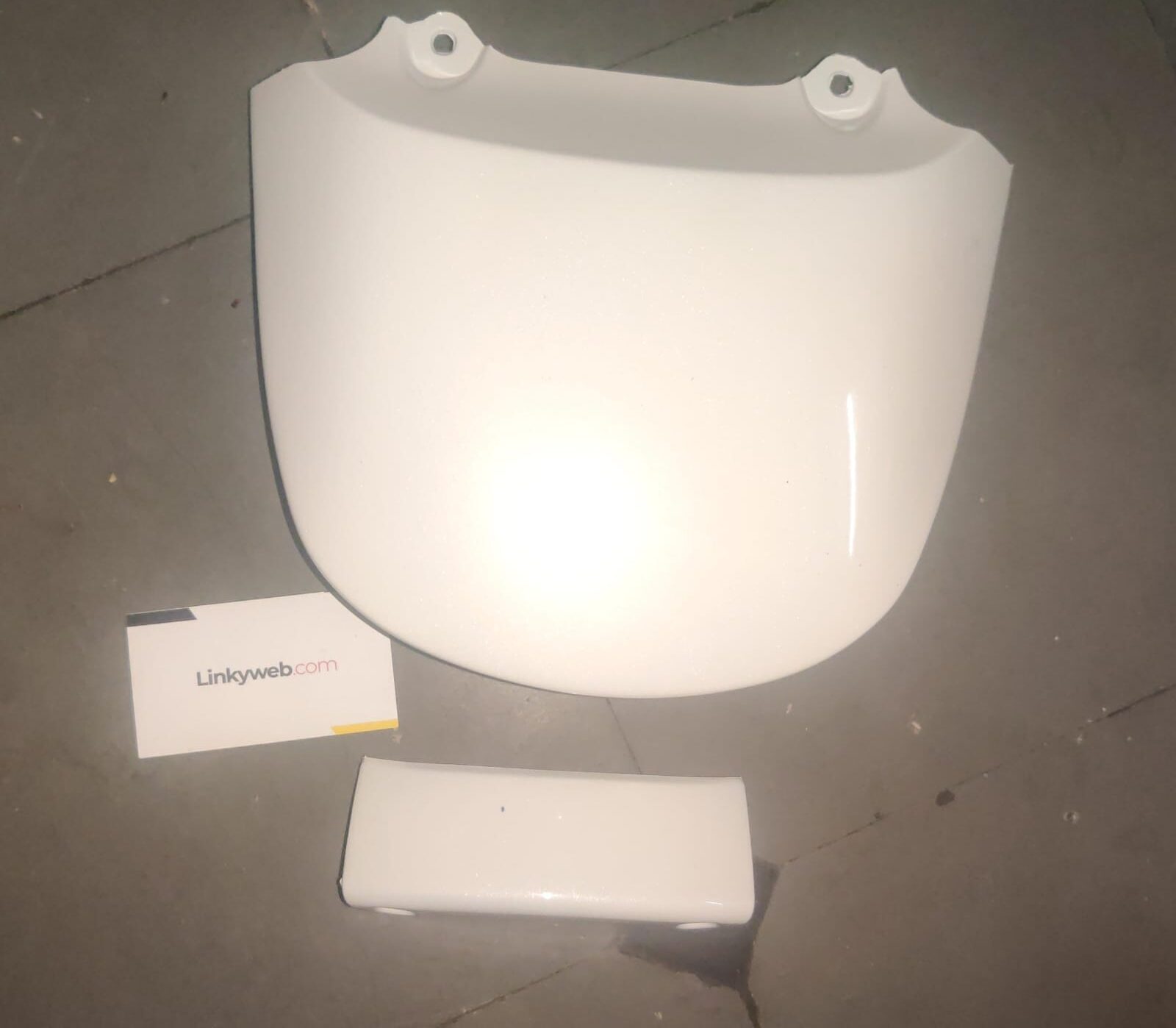 Honda Aviator Tail Light Lower Plate Cowl Plate White Honda Aviator Tail Light Lower Plate Cowl Plate White