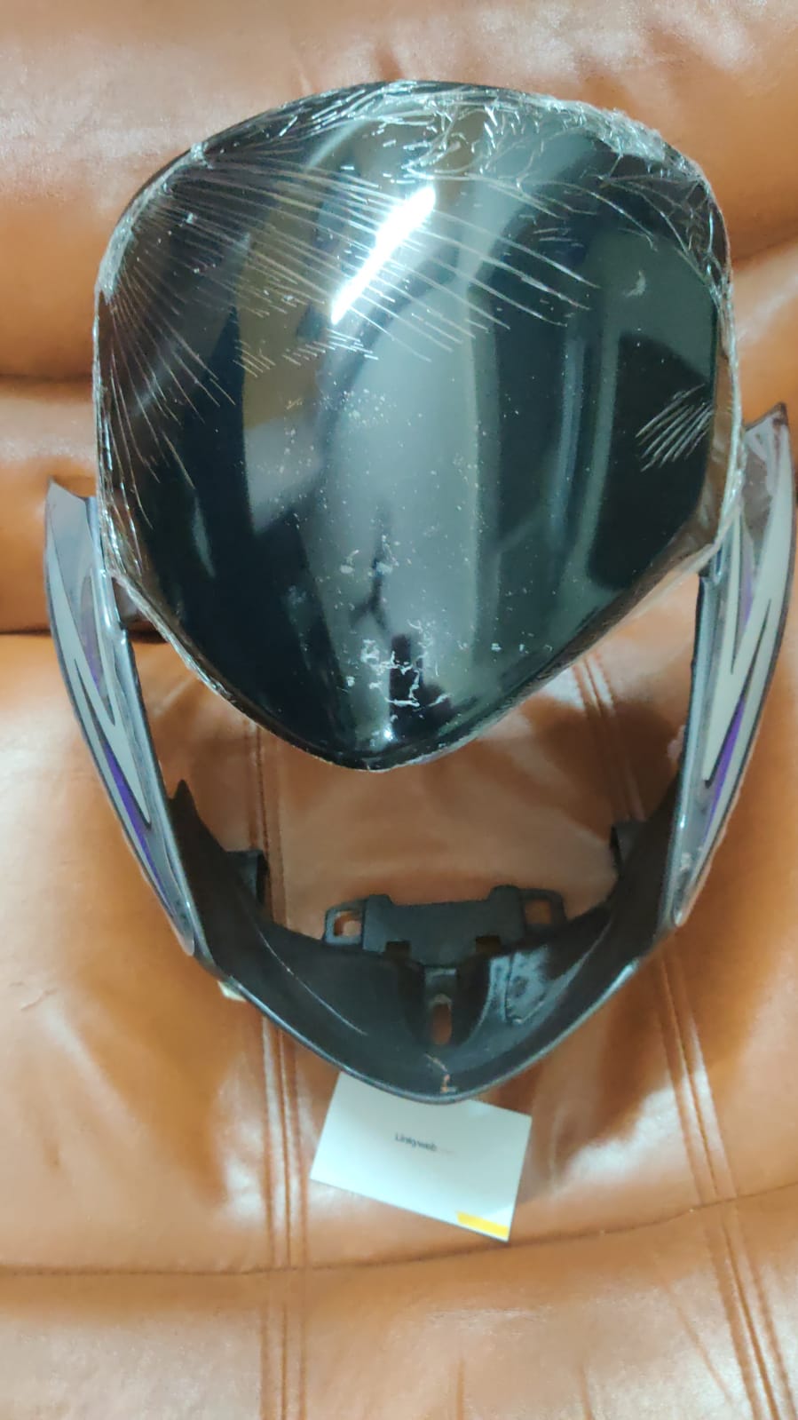 Honda CB Shine Headlight Visor Mask Fairing Latest Silver Honda CB Shine Headlight Visor Mask Fairing Latest Silver