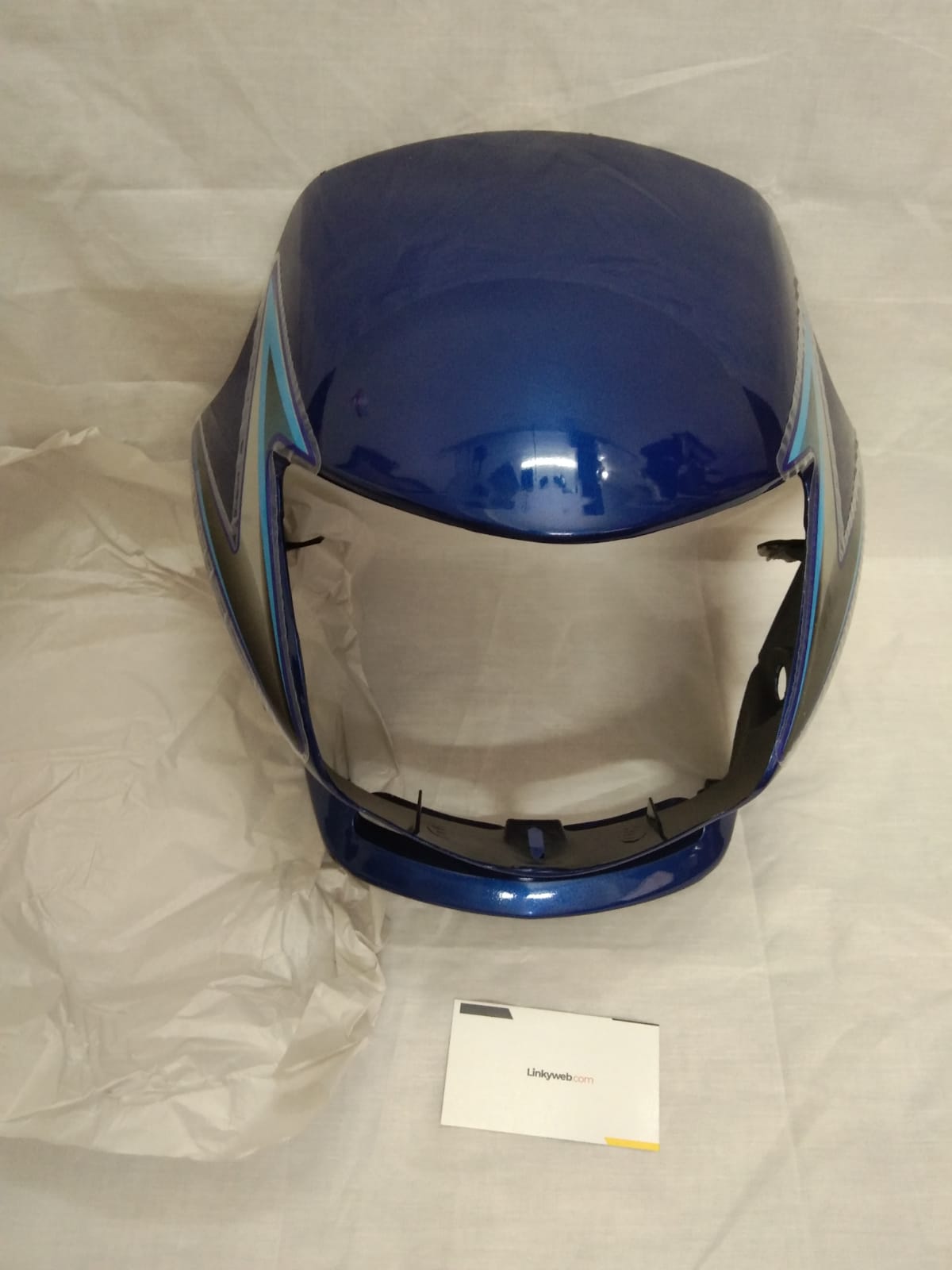 Honda Shine Headlight Visor Mask Fairing Latest Black Blue Silver Honda Shine Headlight Visor Mask Fairing Latest Black Blue Silver