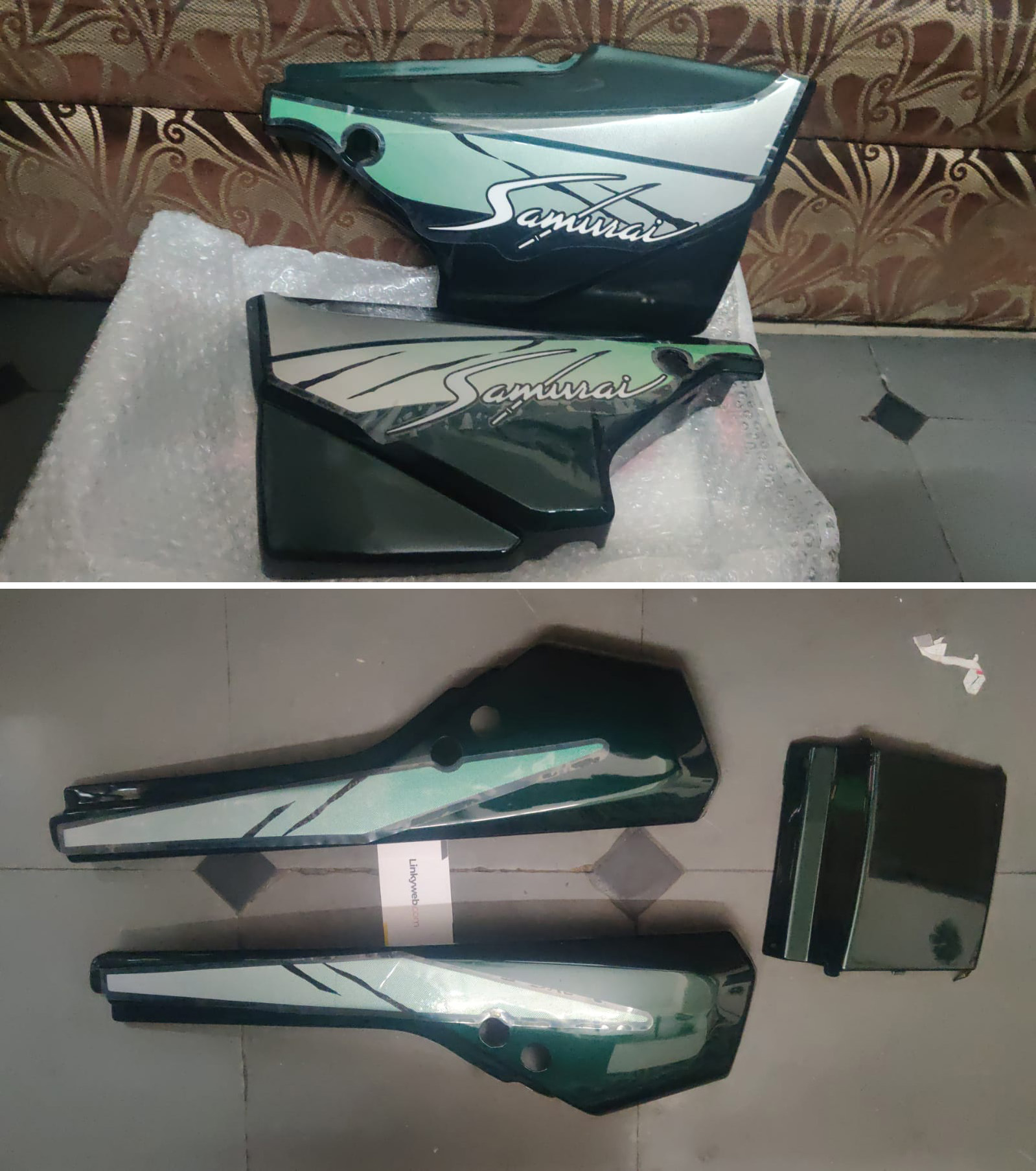 Suzuki Samurai Side Panel and Tail Panel Green Suzuki Samurai Side Panel and Tail Panel Green