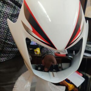 Honda Shine White Latest Headlight Visor, Fairing, Mask