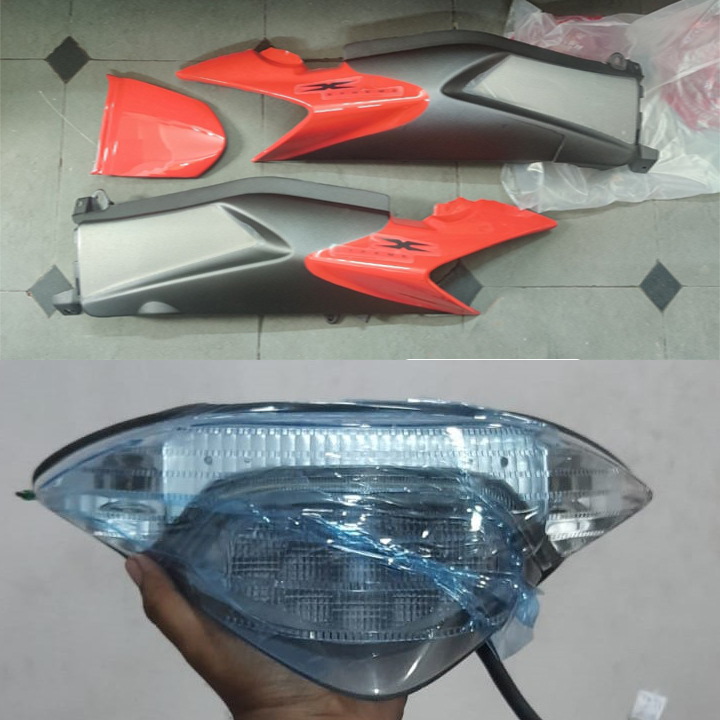 Hero CBZ Xtreme Tail Panel and Tail Light Assembly Hero CBZ Xtreme Tail Panel and Tail Light Assembly
