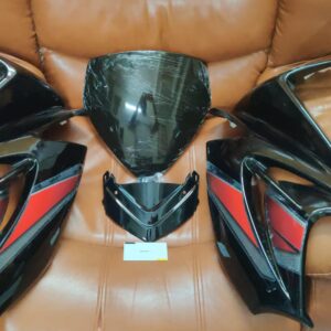 Black Hero Karizma-R Headlight Visor, Fairing, Mask