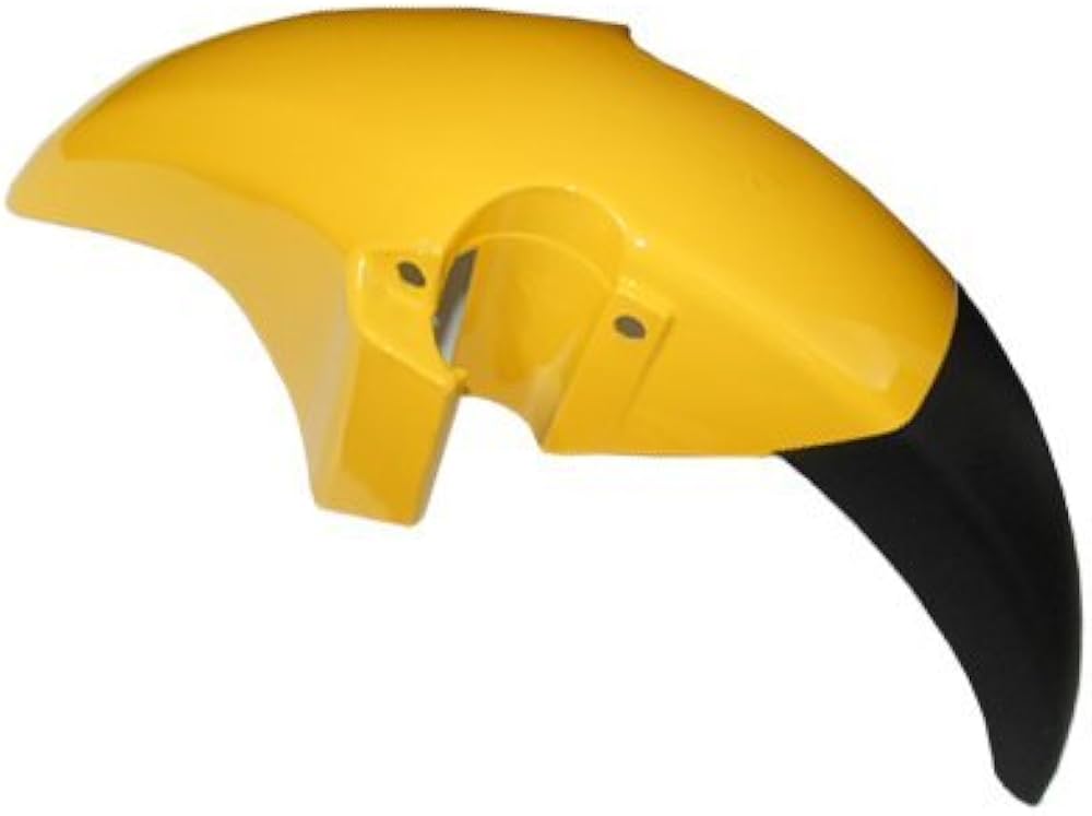 Hero Passion Plus Front Mudguard Yellow Hero Passion Plus Front Mudguard Yellow