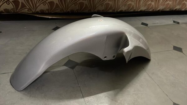Hero Super Splendor Front Mudguard Silver Hero Super Splendor Front Mudguard Silver