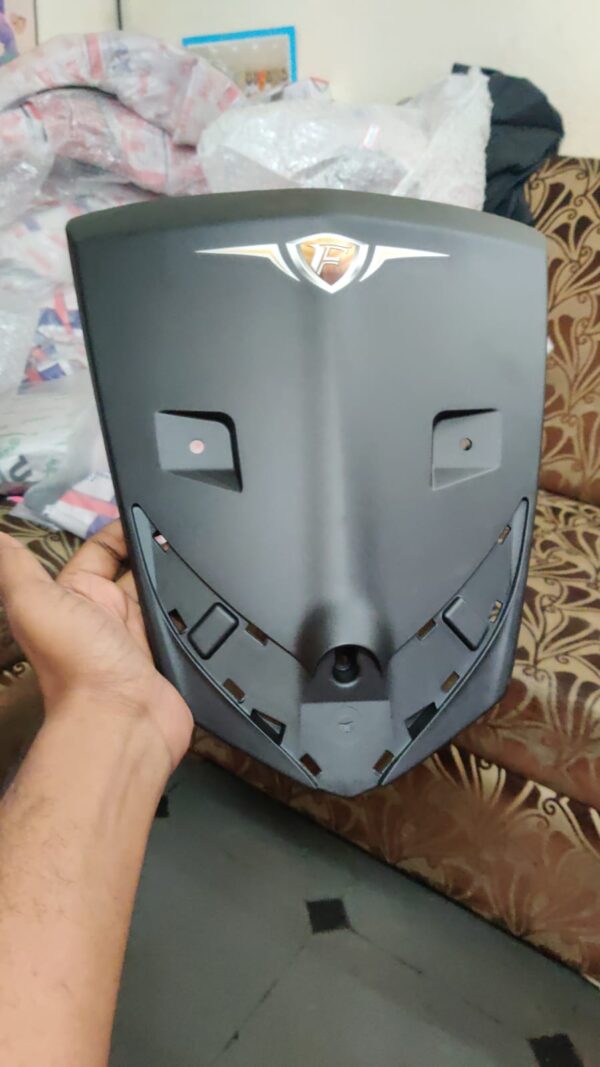 Black Front Nose For Yamaha Fascino