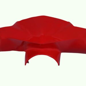 Red Honda Dio Headlight Visor, Mask , Fairing