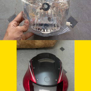 Yamaha Gladiator SS Visor and Headlight Combo