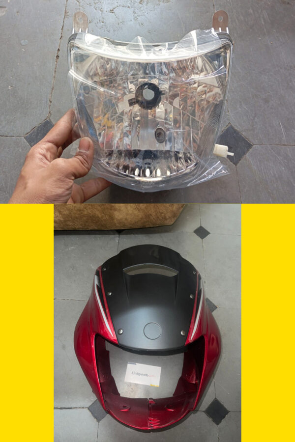 Yamaha Gladiator SS Visor and Headlight Combo