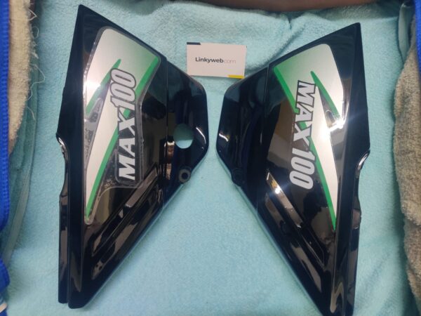 Side Panel For Suzuki Max-100 Black