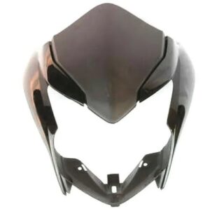 Livo Headlight Visor, Fairing, Mask Black