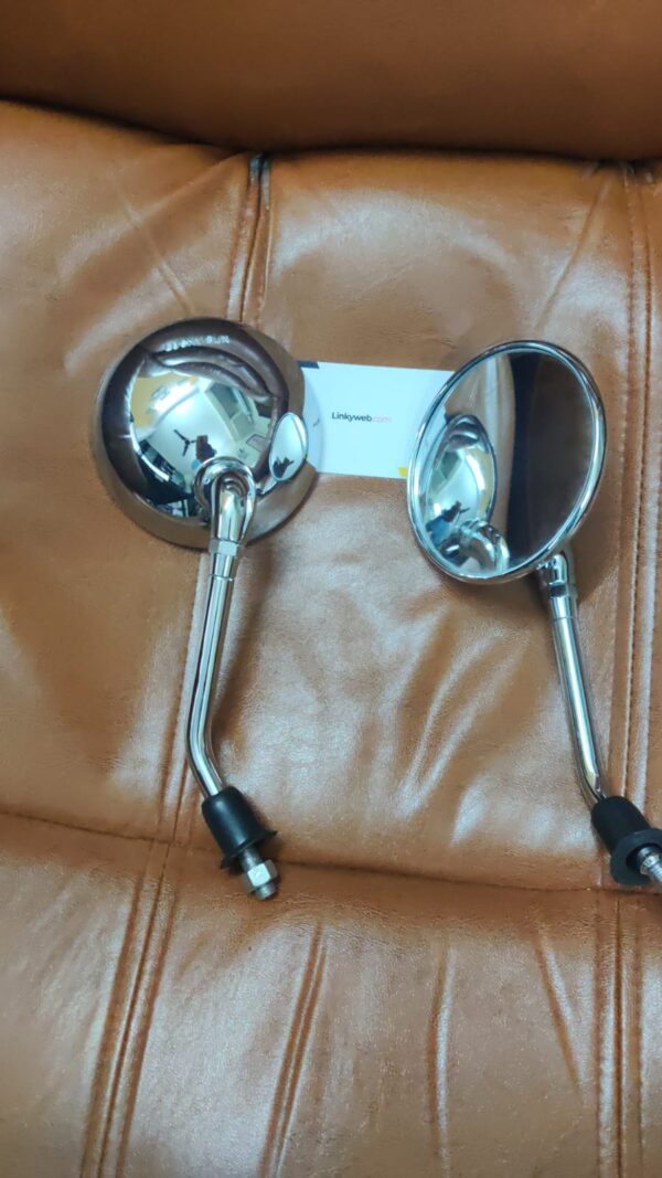 TVS Jupiter Chrome Side View Mirrors