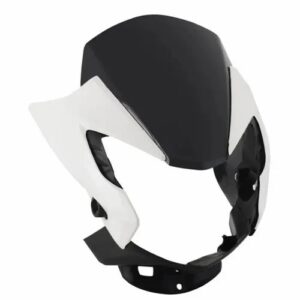 Livo Headlight Visor, Fairing, Mask White