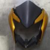 yellow visor Honda Livo Headlight Visor Mask Fairing Yellow