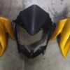 yellow visor 2 Honda Livo Headlight Visor Mask Fairing Yellow