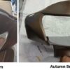 Jupiter Autumn Brown Visor - Linkwyeb TVS Jupiter Headlight Visor Mask Fairing Autumn Brown