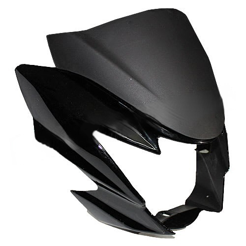 Suzuki Hayate Headlight Visor Mask Fairing Black Suzuki Hayate Headlight Visor Mask Fairing Black