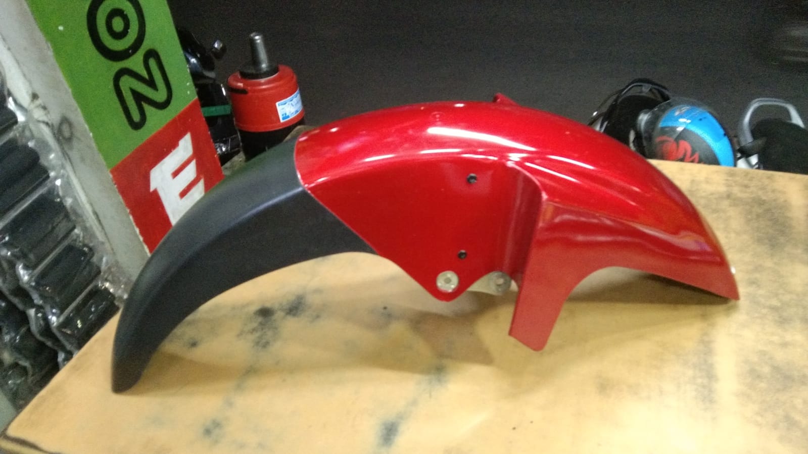 Yamaha Gladiator Front Mudguard Red