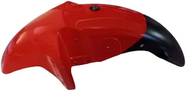 Splendor I Smart Red Mudguard